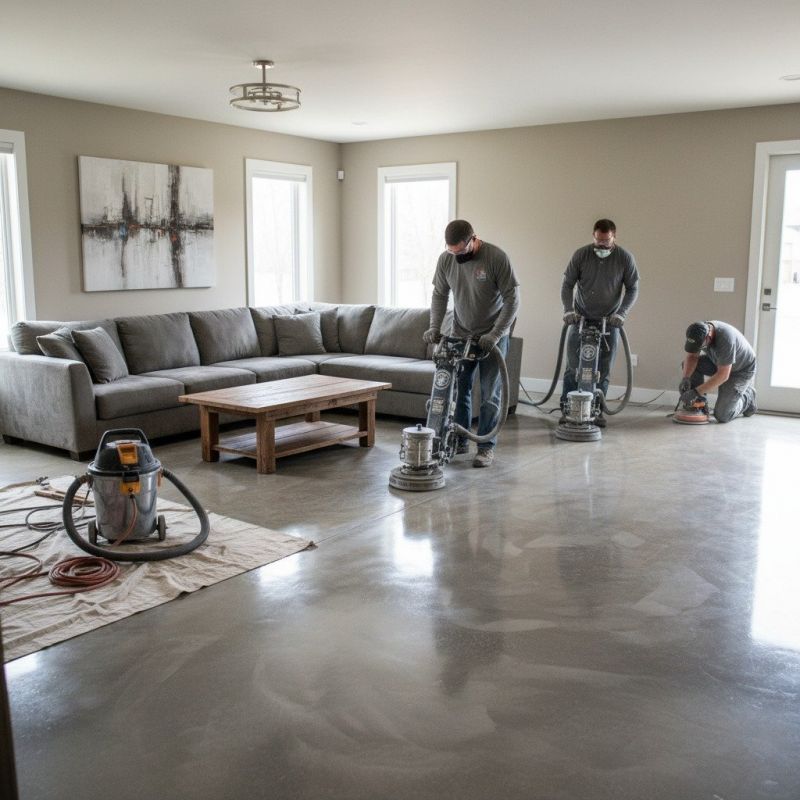 Contact About Polished Concrete Installation