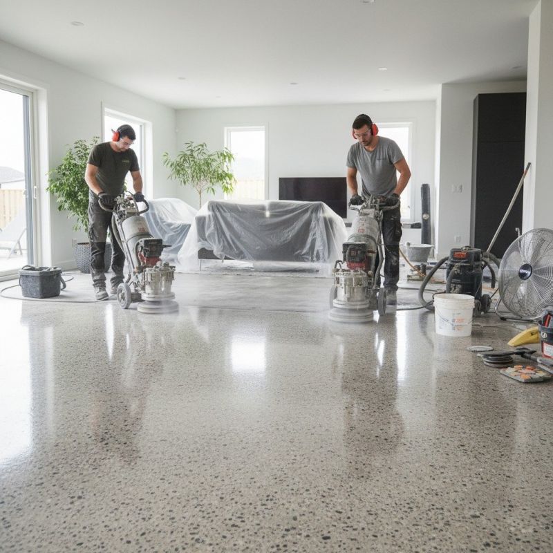 Polished Concrete Installation